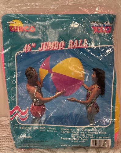 Vintage sunco beach ball - vintage,